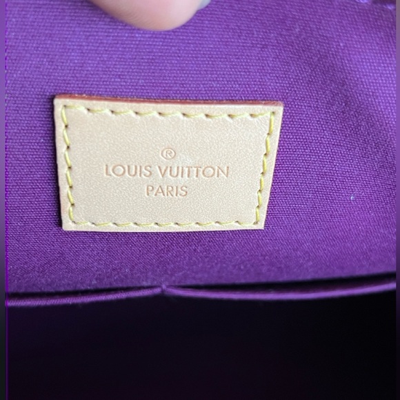 Louis Vuitton Limited Edition Vernis Alma GM Satchel in Amethyst Very rare color - Picture 10 of 14